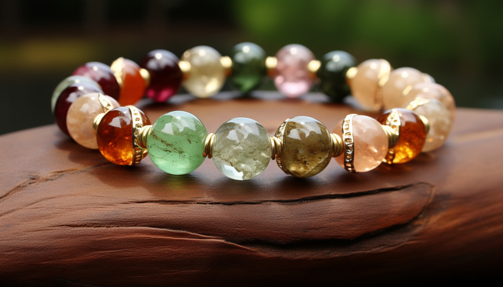 Bijoux : le bracelet 7 chakras perles 8mm